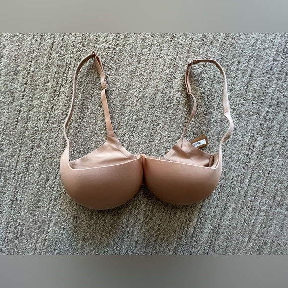 SKIMS Ultimate Push Up Balconette Bra Clay 34DD NWT - Picture 2 of 5